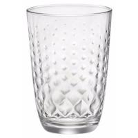 Bormioli Rocco Drinkglazen Glit - 12x stuks - glas - 390 ml - transparant