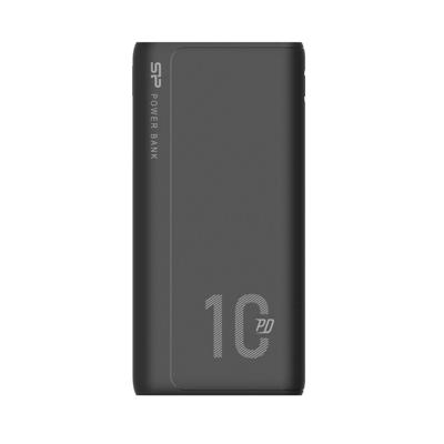 SILICON POWER QP15 Powerbank Externe batterij 10000 mAh 2x USB QC 3.0 1x USB-C PD (SP10KMAPBKQP150K) Zwart
