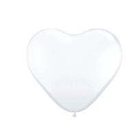 Folat BV Hart ballonnen - wit, 8st.