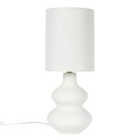 Tafellamp keramisch - cr?me wit - modern - organisch - H50 cm
