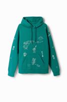 Sweatshirt - GREEN - M