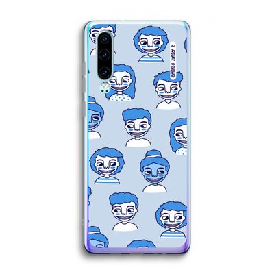 Gezichtjes: Huawei P30 Transparant Hoesje