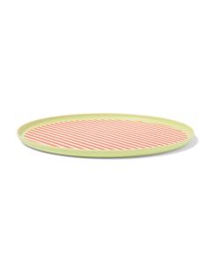 HEMA Bord Ø20cm Strepen (feloranje)