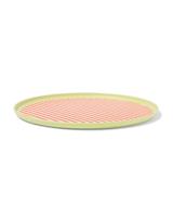 HEMA Bord Ø20cm Strepen (feloranje) HEMA Bord Ø20cm Strepen (feloranje)
