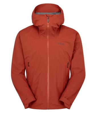 Rab Downpour Light Softshell Jas Heren Tuscan Red M