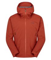 Rab Downpour Light Softshell Jas Heren Tuscan Red M