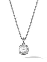 David Yurman collier Petite albion en argent sterling serti de topaze et de diamants