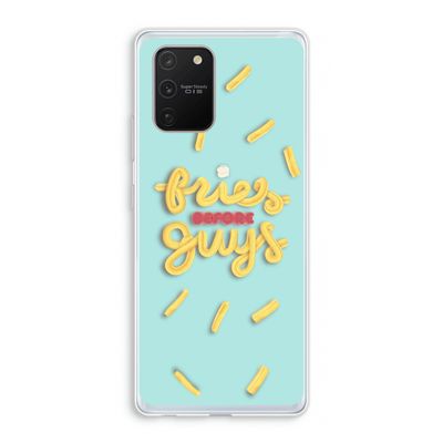 Always fries: Samsung Galaxy S10 Lite Transparant Hoesje