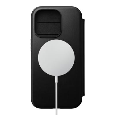 Nomad Modern leather folio iPhone 14 Pro