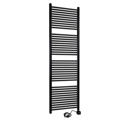 Handdoekradiator Thermrad Tone-e | 120x55 cm | Elektrisch | 600 Watt | Mat zwart