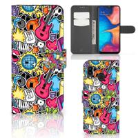 Samsung Galaxy A30 | Wallet Case | met Pasjes | Punk Rock