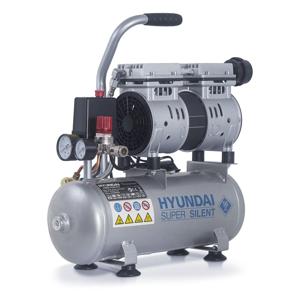 Hyundai Stille Compressor 8L Olievrij 8 bar - Super Silent - 55758