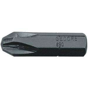 Gedore 890 PZD 1 6553250 Kruis-bit PZ 1 Chroom-vanadium speciaal staal Gebruineerd C 8 1 stuk(s)