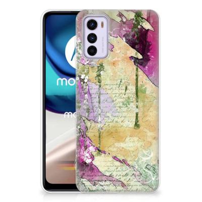 Smartphone hoesje Motorola Moto G42 Letter Painting
