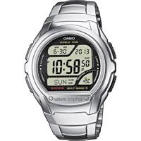 Casio WV-58DE-1AVEG Horloge Zendergestuurd (l x b x h) 53.4 x 43.7 x 12 mm Zilver Materiaal (behuizing): RVS, Hars Materiaal (armband): RVS Casio WV-58DE-1AVEG Horloge Zendergestuurd (l x b x h) 53.4 x 43.7 x 12 mm Zilver Materiaal (behuizing): RVS, Hars Materiaal (armband): RVS