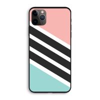 Strepen pastel: iPhone 11 Pro Biologisch afbreekbaar hoesje