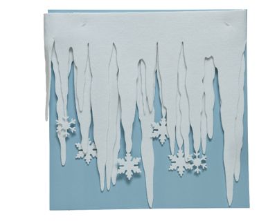 Rand vilt l200b34h0.40cm wit - Decoris