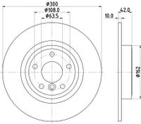 Remschijf 8DD355132391