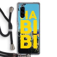 Habibi Majorelle : Sony Xperia 5 Transparant Hoesje met koord