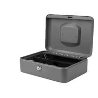 Geldkist pavo 250x180x90mm grijs