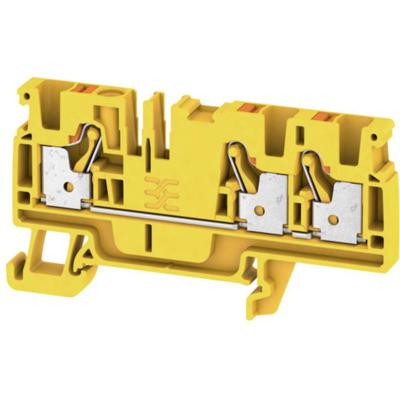 Weidmüller 2051340000 Doorgangsklem 6.10 mm Spanveer Geel 1 stuk(s)