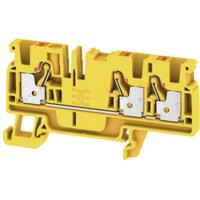 Weidmüller 2051340000 Doorgangsklem 6.10 mm Spanveer Geel 1 stuk(s)