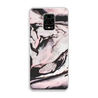 Roze stroom: Xiaomi Redmi Note 10 Lite Transparant Hoesje