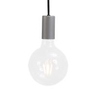 Masterlight Betongrijze pendel hanglamp Concepto met zwart 2237-00