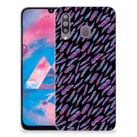 Samsung Galaxy M30 | TPU bumper | Feathers Color