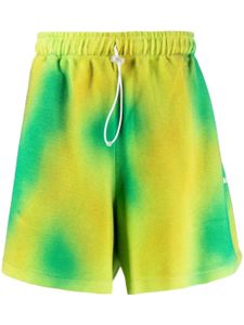 Bonsai short en coton à motif tie-dye - Vert