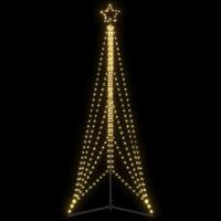 VidaXL Led-kerstboom 525 leds warm wit 302 cm
