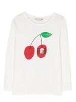 Bonpoint t-shirt à imprimé graphique - Blanc