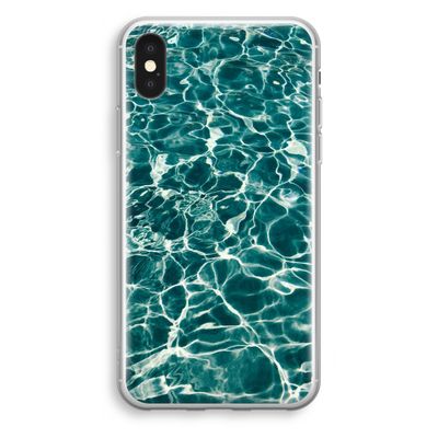 Weerkaatsing water: iPhone XS Transparant Hoesje