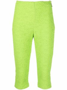 MSGM legging crop en maille - Vert