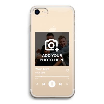 Music Player: iPhone 7 Transparant Hoesje