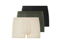 esmara Men 3 Heren boxers (zwart/groen/beige, L)