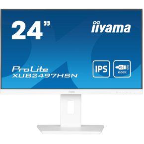 Iiyama ProLite XUB2497HSN-W2 24 Full HD 100Hz IPS Monitor - Wit