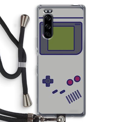 Game On: Sony Xperia 5 Transparant Hoesje met koord