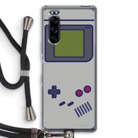 Game On: Sony Xperia 5 Transparant Hoesje met koord