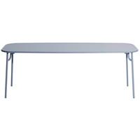 Petite Friture Week-end tuintafel 220x85 Pigeon Blue