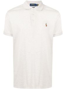 Polo Ralph Lauren polo Pima à logo brodé - Gris