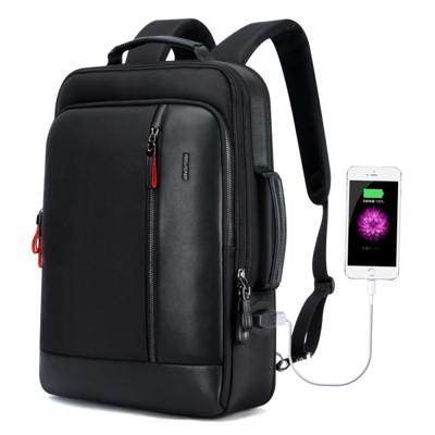 Bopai 751-006641 grote capaciteit Business mode ademend laptop rugzak met externe USB-interface grootte: 30 x 15 x 44cm (zwart)