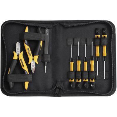 Wiha 43994 ESD Gereedschapsset Incl. tas 9-delig