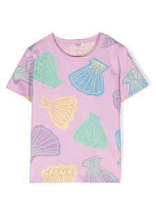 Stella McCartney Kids t-shirt à imprimé graphique - Rose