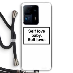 Self love: Xiaomi Mi Mix 4 Transparant Hoesje met koord