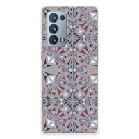 OPPO Reno 6 Pro Plus 5G | TPU | Siliconen hoesje | Flower Tiles
