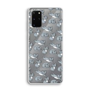 Poezen: Samsung Galaxy S20 Plus Transparant Hoesje
