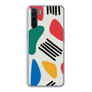 Illustratieve pop 1: Oppo A91 Transparant Hoesje