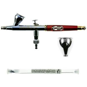 Harder & Steenbeck 126544 Double action Airbrush pistool Mondstuk-Ø 0.15 u. 0.4 mm