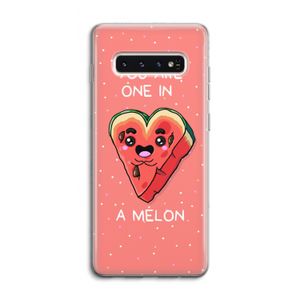 One In A Melon: Samsung Galaxy S10 4G Transparant Hoesje